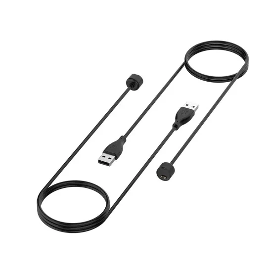 Incarcator pentru Xiaomi Mi Band 5/6/7, USB, 3.5W, 1m - Techsuit (TXC1) - Black