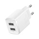 Incarcator priza 2xUSB 10.5W - Baseus (CCXJ010202) - White