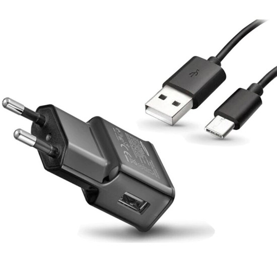 Incarcator Priza cu Cablu USB-C (EP-DG970BBE) - Samsung (EP-TA200EBE) - Black