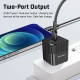 Incarcator Priza GaN, USB, Type-C, 25W - Techsuit (CHPD216) - White Incarcator Priza GaN, USB, Type-C, 25W - Techsuit (CHPD216) - White