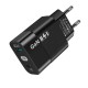 Incarcator Priza GaN, USB, Type-C, 65W - Techsuit (CHPD131) - Black Incarcator Priza GaN, USB, Type-C, 65W - Techsuit (CHPD131) - Black