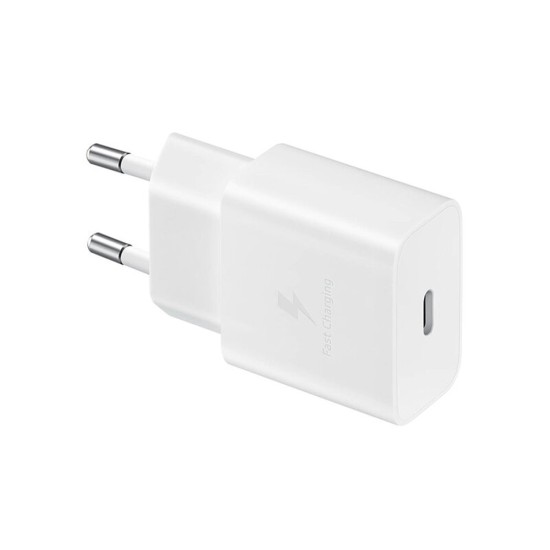 Incarcator Priza Type-C 15W, Fast Charging - Samsung (EP-T1510NWEGEU) - White (Blister Packing) Incarcator Priza Type-C 15W, Fast Charging - Samsung (EP-T1510NWEGEU) - White (Blister Packing)