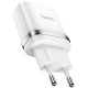 Incarcator Priza USB-A, 10W, 2.4A + Lightning - Hoco Ardent (N1) - White