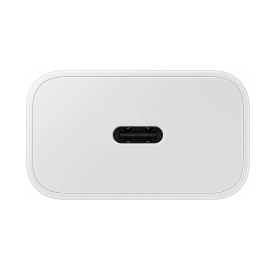 Incarcator priza USB-C, 25W + Cablu Type-C - Samsung (EP-T2510XWEGEU) - White (Blister Packing)