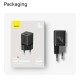 Incarcator Type-C, Fast Charging, GaN, 30W - Baseus (CCGN070502) - White