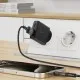 Incarcator Type-C, USB, pentru Priza, PD30W, GaN - Acefast (A69) - Black Incarcator Type-C, USB, pentru Priza, PD30W, GaN - Acefast (A69) - Black
