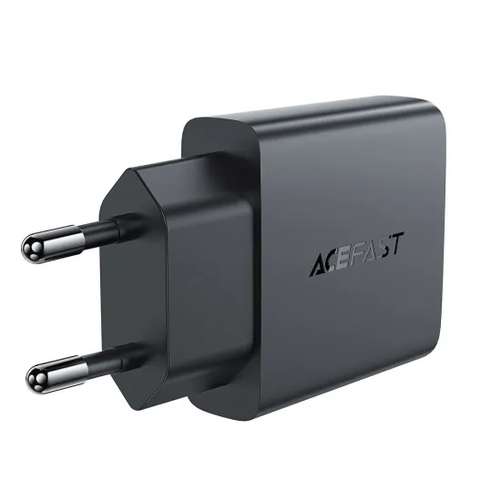 Incarcator Type-C, USB, pentru Priza, PD30W, GaN - Acefast (A69) - Black Incarcator Type-C, USB, pentru Priza, PD30W, GaN - Acefast (A69) - Black