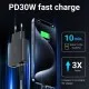 Incarcator Type-C, USB, pentru Priza, PD30W, GaN - Acefast (A69) - Black Incarcator Type-C, USB, pentru Priza, PD30W, GaN - Acefast (A69) - Black