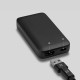 Incarcator US cu adaptor EU/UK, GaN, Type-C, USB, 65W - Edizard (EZ840101) - Black Incarcator US cu adaptor EU/UK, GaN, Type-C, USB, 65W - Edizard (EZ840101) - Black