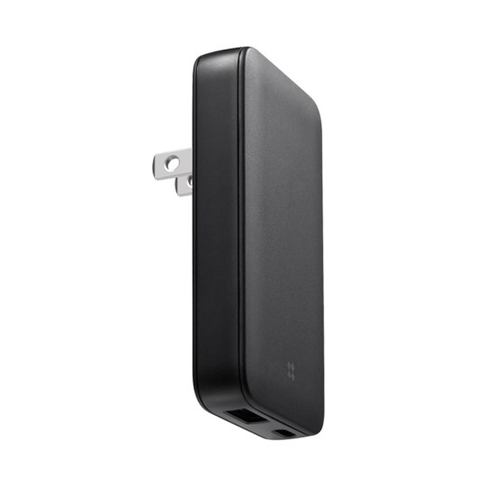 Incarcator US cu adaptor EU/UK, GaN, Type-C, USB, 65W - Edizard (EZ840101) - Black Incarcator US cu adaptor EU/UK, GaN, Type-C, USB, 65W - Edizard (EZ840101) - Black