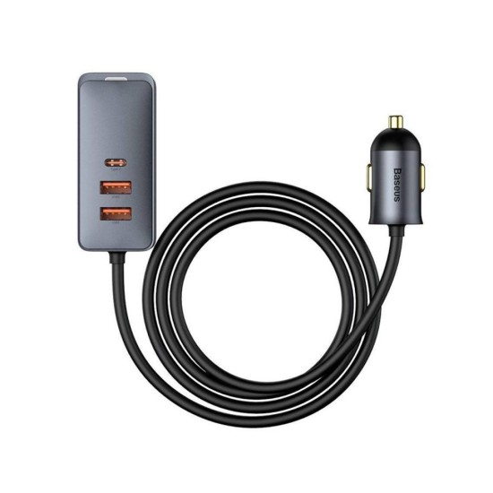 Incarcator USB, Type-C, Fast Charging, Multi-port, 120W - Baseus Share Together (CCBT-B0G) - Gray Incarcator USB, Type-C, Fast Charging, Multi-port, 120W - Baseus Share Together (CCBT-B0G) - Gray