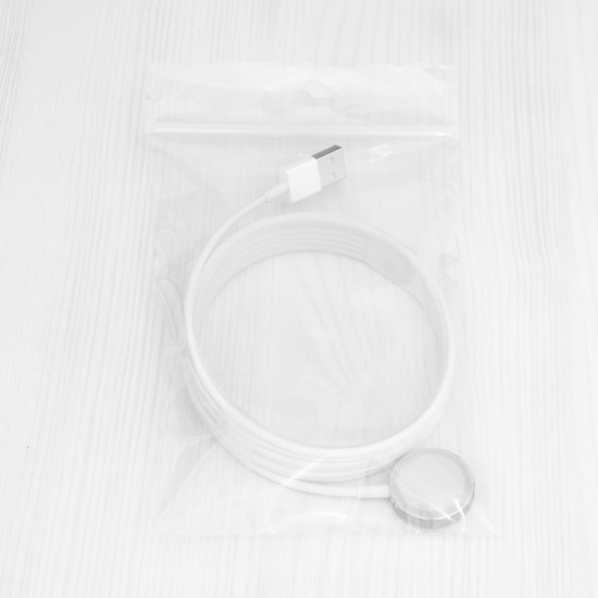 Incarcator wireless cu cablu USB la Apple Watch, 2m - Apple (MX2F2ZM/A) - White (Bulk Packing)