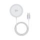 Incarcator Wireless Magnetic pentru iPhone -  Duzzona (W18) - White