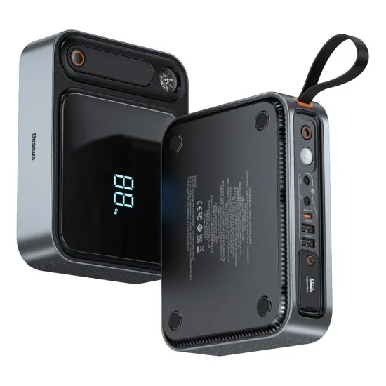 Jump Starter pentru Pornire 3000A, 26800mAh - Baseus Super Energy Ultra (C00251400111-00) - Black Jump Starter pentru Pornire 3000A, 26800mAh - Baseus Super Energy Ultra (C00251400111-00) - Black