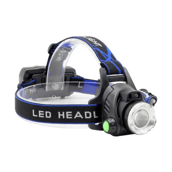 Lanterna Cap LED T6 - Techsuit (HL-A-04) - Black