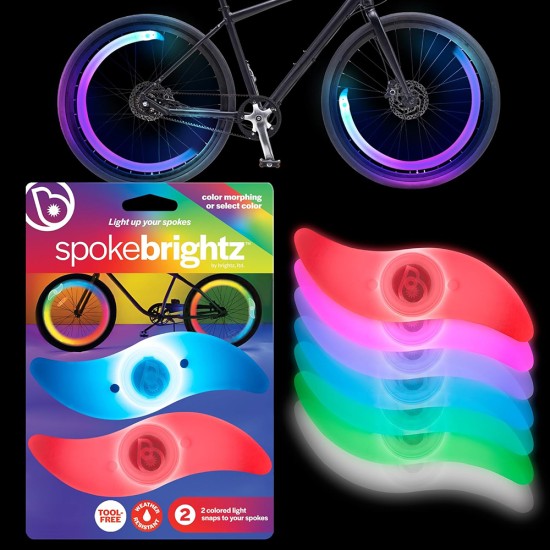 Lumini pentru Spite Bicicleta, 6 Culori (set 2) - Techsuit (THSB1) - Multicolour