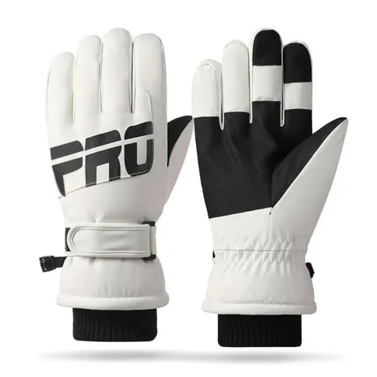 Manusi Dama, M, pentru Ski - Techsuit (OG104) - White Manusi Dama, M, pentru Ski - Techsuit (OG104) - White