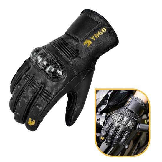 Manusi de Barbati, M, pentru Moto - Techsuit (OG106) - Black