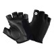 Manusi pentru Ciclism Marimea L - RockBros Half Finger Gloves (S106BK-L) - Black