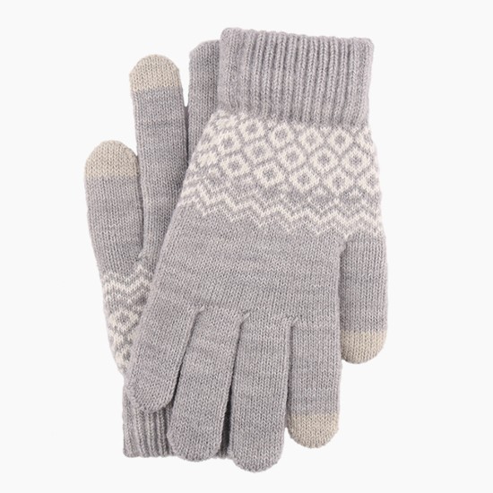 Manusi Touchscreen - Techsuit Knitting (ST0003) - Gray