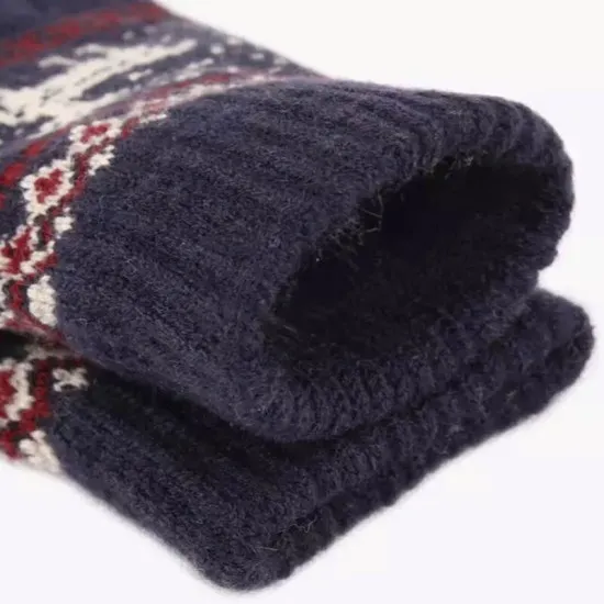 Manusi Touchscreen - Techsuit Raindeer Woolen (ST0002) - Blue Manusi Touchscreen - Techsuit Raindeer Woolen (ST0002) - Blue