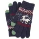 Manusi Touchscreen - Techsuit Raindeer Woolen (ST0002) - Blue Manusi Touchscreen - Techsuit Raindeer Woolen (ST0002) - Blue
