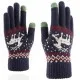 Manusi Touchscreen - Techsuit Raindeer Woolen (ST0002) - Blue Manusi Touchscreen - Techsuit Raindeer Woolen (ST0002) - Blue