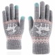 Manusi Touchscreen - Techsuit Raindeer Woolen (ST0002)  - Gray