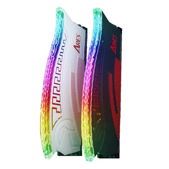 Memorie RAM pentru Desktop, DDR4, Gaming RAM, 32GBx2, 3600MHz, CL18 (set 2) - Dato Ares Armor (AMRGB32GX264G36W) - White Memorie RAM pentru Desktop, DDR4, Gaming RAM, 32GBx2, 3600MHz, CL18 (set 2) - Dato Ares Armor (AMRGB32GX264G36W) - White