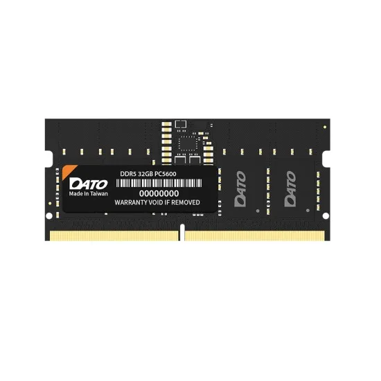 Memorie RAM pentru Laptop, DDR5, RAM, 32GB, 5600MHz - Dato (DT32G5DS56) - Black