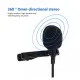 Micofon tip Lavaliera Lightning, Jack Female 3.5mm, Noise Reduction - Techsuit (WL1) - Black Micofon tip Lavaliera Lightning, Jack Female 3.5mm, Noise Reduction - Techsuit (WL1) - Black