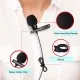 Micofon tip Lavaliera Lightning, Jack Female 3.5mm, Noise Reduction - Techsuit (WL1) - Black Micofon tip Lavaliera Lightning, Jack Female 3.5mm, Noise Reduction - Techsuit (WL1) - Black