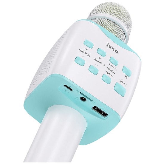 Microfon Fara Fir pentru Karaoke - Hoco (BK5) - Blue