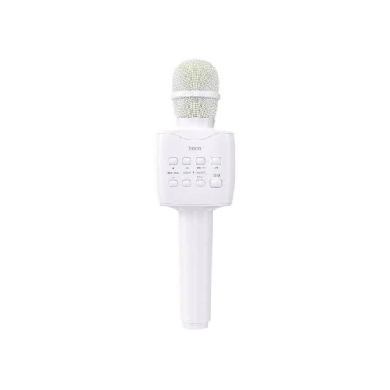 Microfon Fara Fir pentru Karaoke - Hoco (BK5) - White