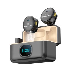 Microfon Lavaliera cu Mufa Lightning, Noise Reduction (set 2) - Techsuit (LW5) - Black Microfon Lavaliera cu Mufa Lightning, Noise Reduction (set 2) - Techsuit (LW5) - Black