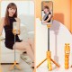 Mini Selfie Stick cu Telecomanda Detasabila, 70cm - Techsuit (KT01) - Orange