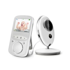 Monitor pentru Bebelus Wireless, Senzor de Temperatura, 360 - Techsuit (VB605) - White Monitor pentru Bebelus Wireless, Senzor de Temperatura, 360 - Techsuit (VB605) - White