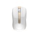 Mouse Fara Fir 2.4G, 1000/1200/1600 DPI - Havit (MS951GT) - White / Golden