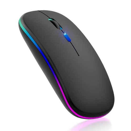 Mouse Fara Fir 2.4G, 1600 DPI - Techsuit (M1) - Black