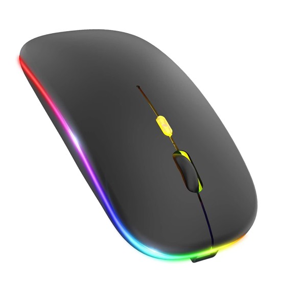 Mouse Fara Fir 2.4G, 1600 DPI - Techsuit (M1) - Black