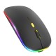 Mouse Fara Fir 2.4G, 1600 DPI - Techsuit (M1) - Black