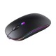 Mouse Fara Fir 2.4G, 1600 DPI - Techsuit (M1) - Black