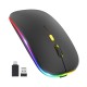 Mouse Fara Fir 2.4G, 1600 DPI - Techsuit (M1) - Black