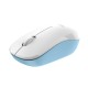 Mouse Fara Fir 2.4GHz, 1200 DPI, ABS, PC- Havit (MS66GT) - White / Blue