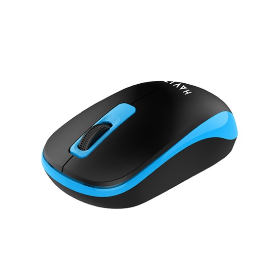 Mouse Fara Fir 2.4GHz, 1200 DPI - Havit (MS626GT) - Black / Blue