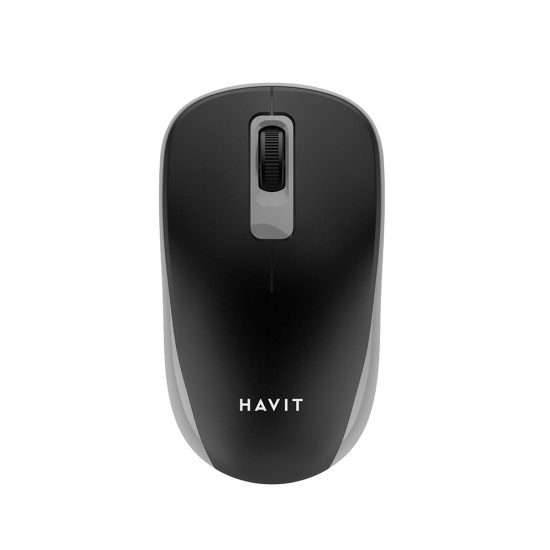 Mouse Fara Fir 2.4GHz, 1200 DPI - Havit (MS626GT) - Black / Gray