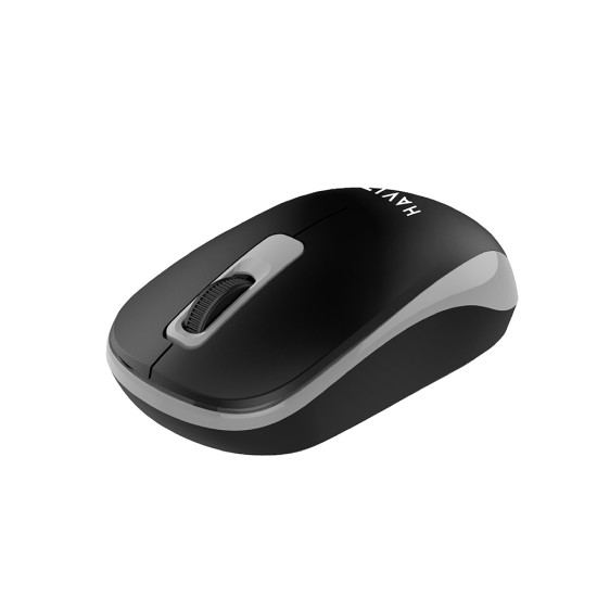 Mouse Fara Fir 2.4GHz, 1200 DPI - Havit (MS626GT) - Black / Gray