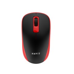 Mouse Fara Fir 2.4GHz, 1200 DPI - Havit (MS626GT) - Black / Red Mouse Fara Fir 2.4GHz, 1200 DPI - Havit (MS626GT) - Black / Red