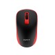 Mouse Fara Fir 2.4GHz, 1200 DPI - Havit (MS626GT) - Black / Red