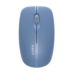 Mouse Fara Fir 2.4GHz, 1600 DPI, ABS, PC - Havit (MS53WB) - Blue Mouse Fara Fir 2.4GHz, 1600 DPI, ABS, PC - Havit (MS53WB) - Blue